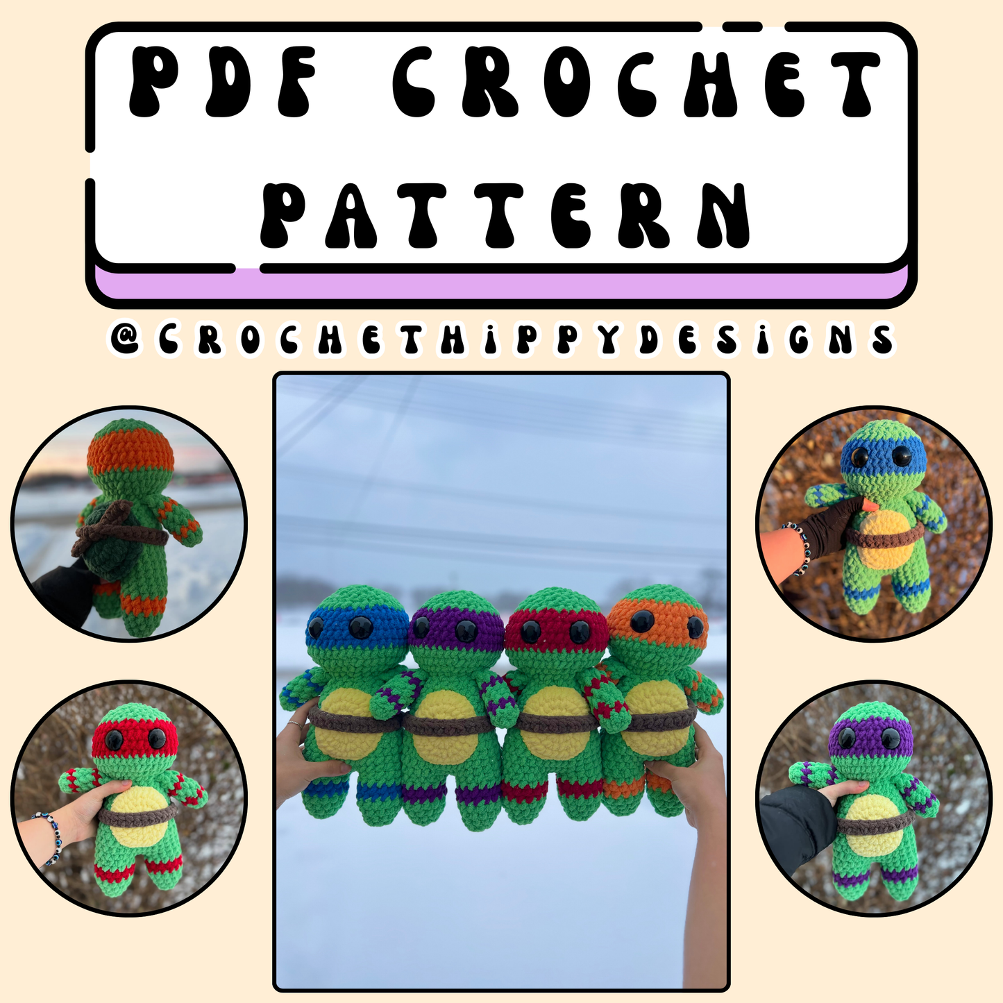 Turtles Pattern PDF