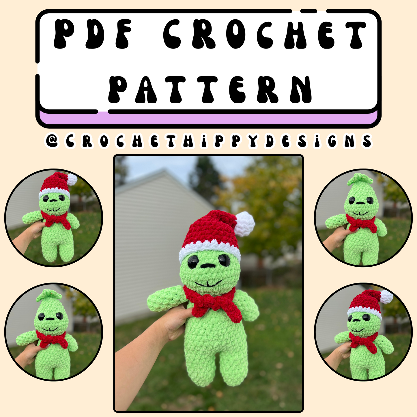 Christmas Man Pattern PDF