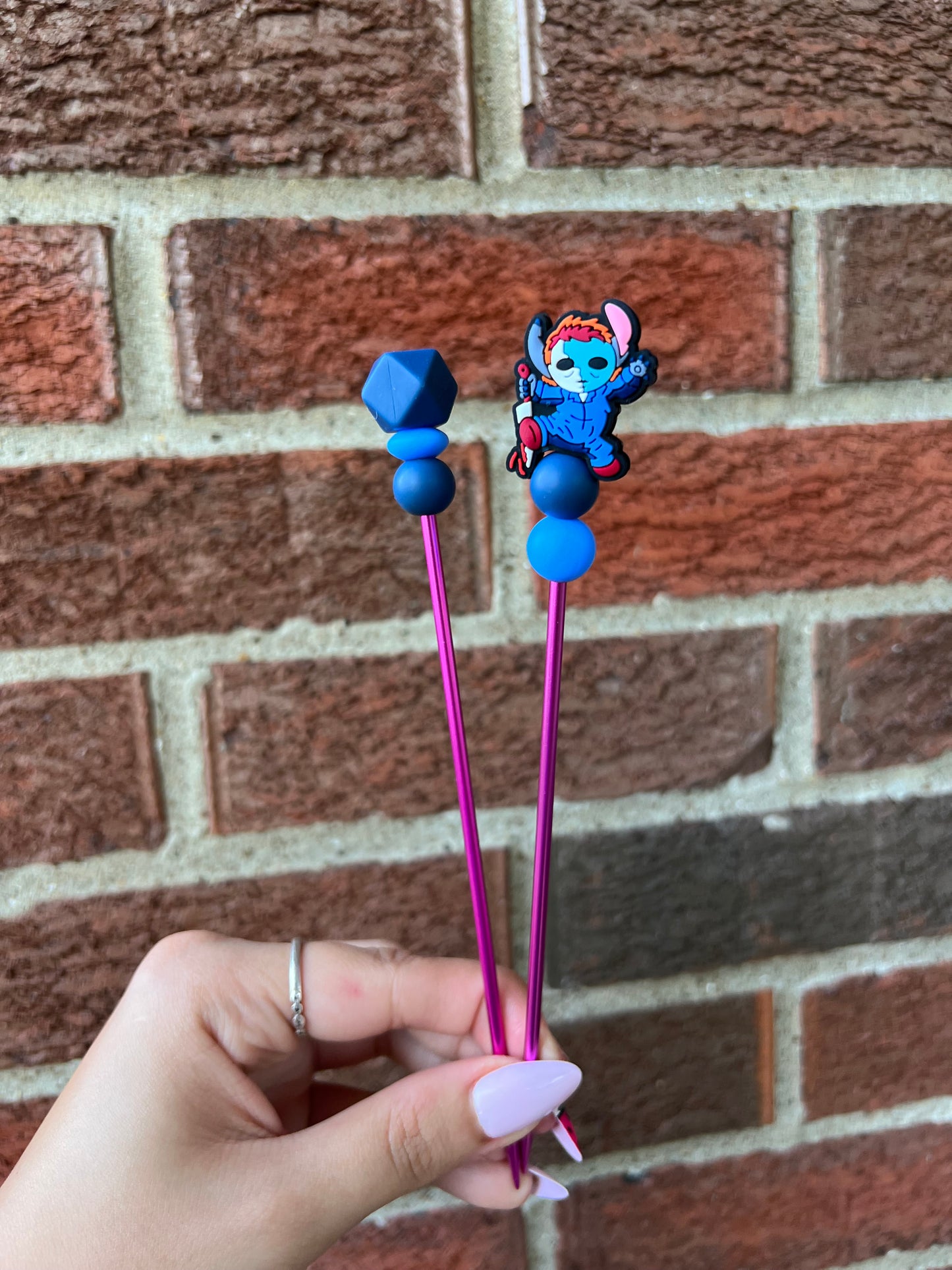 Stitch disguised as Michael Ami-Sticks