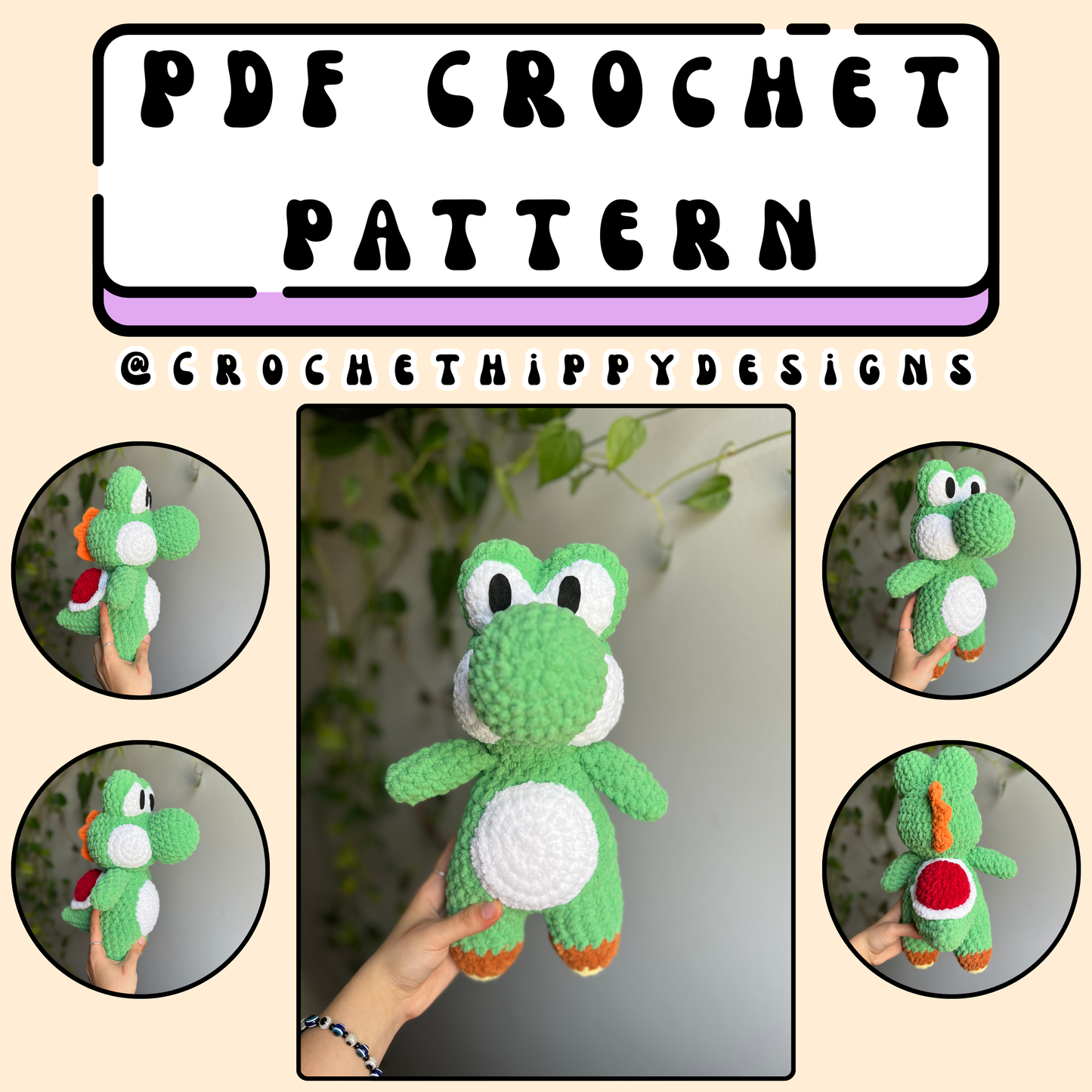 Dino Companion Pattern PDF