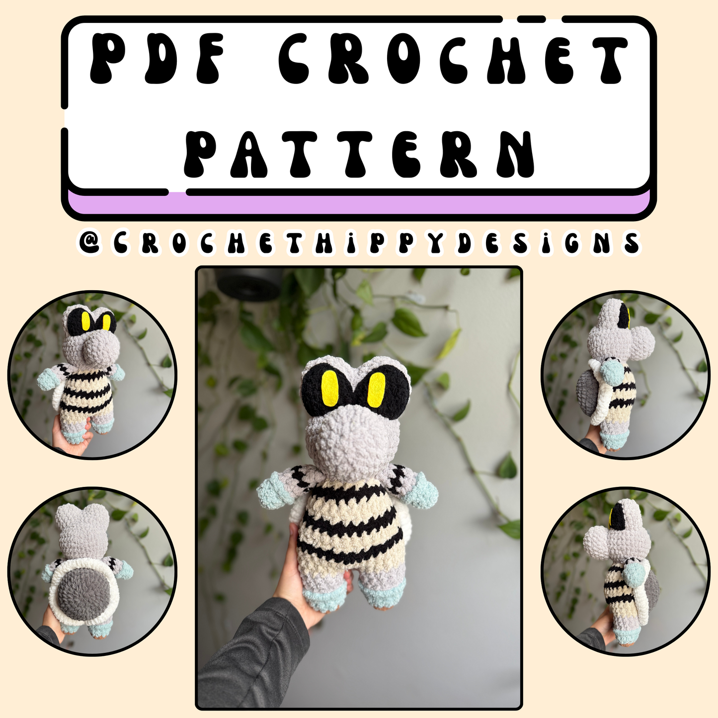 Bone Turtle Pattern PDF