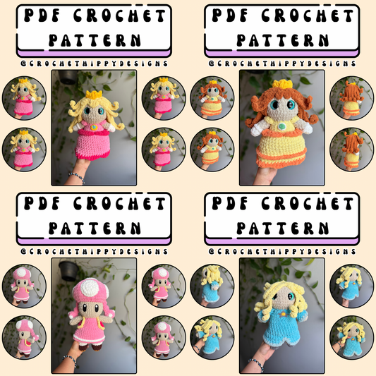 Mushroom Realm Bundle Pattern(s) PDF